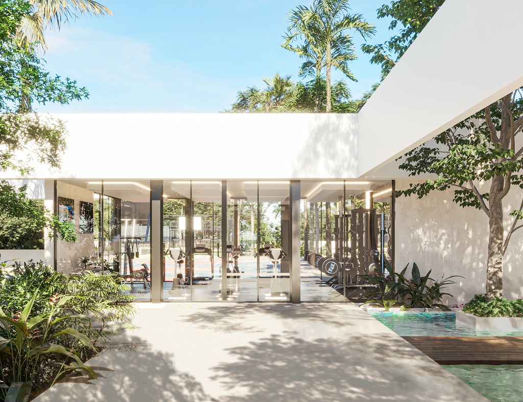 6. Maia_Casa Club Vestíbulo Gym